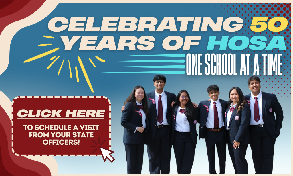Team 25 State Officer Visit Banner